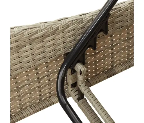 Sauļošanās Zvilnis Ar Matračiem, 114X205X73 Cm, Gaiši Pelēka Pe Vidaxl Sauļošanās Zvilnis Ar Matračiem, 114X205X73 Cm, Gaiši Pelēka Pe Vidaxl