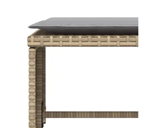 Sodo Kėdė Su Pakoja, Smėlio Spalvos, Poliratanas