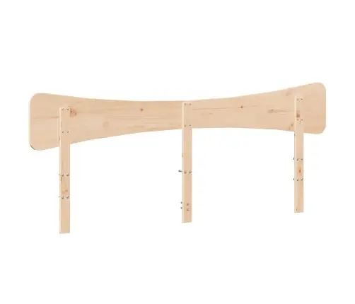 Galvgalis, 200 Cm, Priedes Masīvkoks Vidaxl