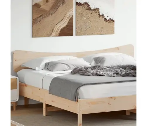 Galvgalis, 200 Cm, Priedes Masīvkoks Vidaxl