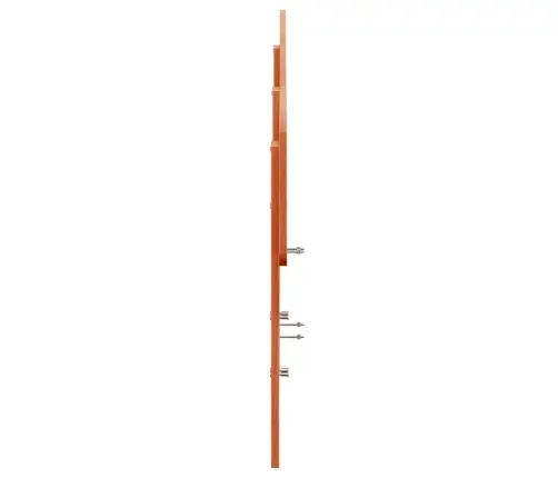 Voodipeats, Vahapruun, 200 cm Männipuit