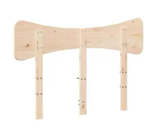 Galvgalis, 135 Cm, Priedes Masīvkoks Vidaxl