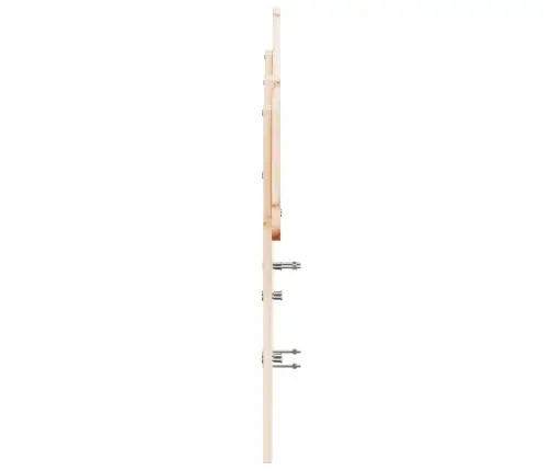 Galvūgalis, 120cm Pušies Medienos Masyvas