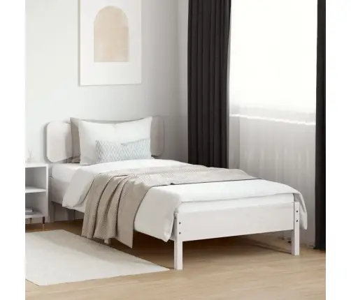 Galvgalis, Balts, 100 Cm, Priedes Masīvkoks Vidaxl