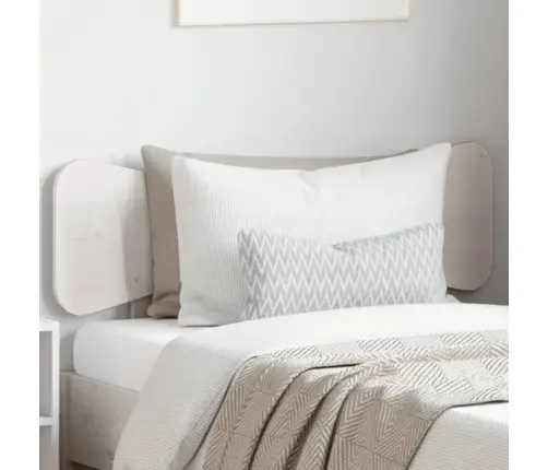 Galvgalis, Balts, 100 Cm, Priedes Masīvkoks Vidaxl