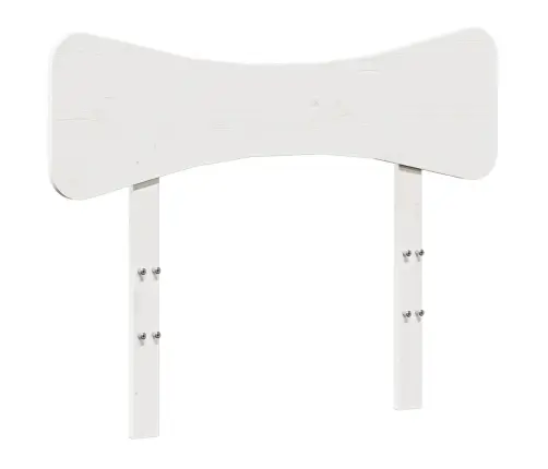 Galvūgalis, Baltos Spalvos, 75cm Pušies Medienos Masyvas