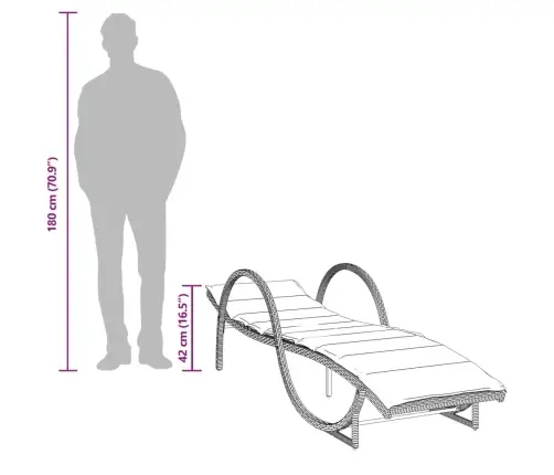 Sauļošanās Zviļņi, 2 Gab., Ar Galdu, Pelēka Pe Rotangpalma Vidaxl Sauļošanās Zviļņi, 2 Gab., Ar Galdu, Pelēka Pe Rotangpalma Vidaxl