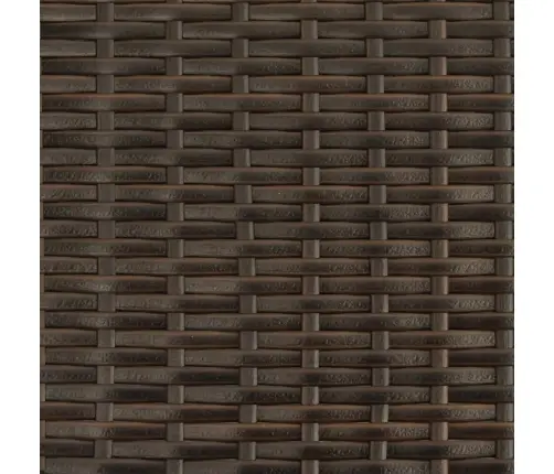 Päevitustool Koos Varikatuse Ja Patjadega, Pruun, Polürotang