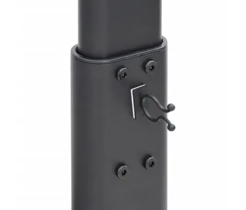 Nurga Telerialus 3 Riiuliga, 32-65 Tolli, Must