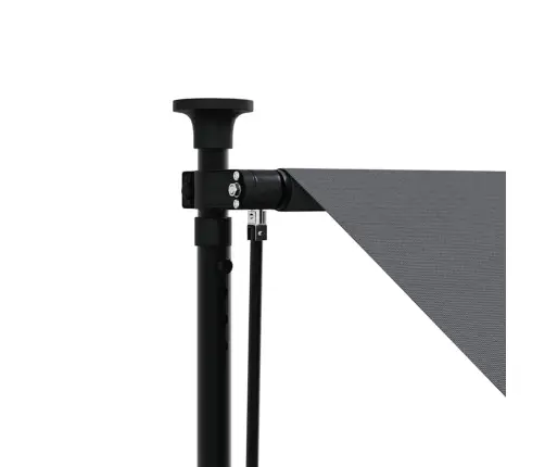 Izvelkama Markīze, 100X150 Cm, Antracītpelēka, Audums, Tērauds Vidaxl