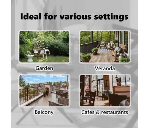 Väliruloo, Sinine Ja Valge, 120 X 270 cm Kangas Ja Teras