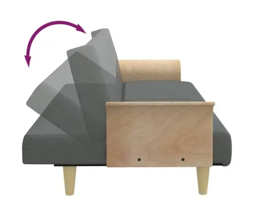 2-Kohaline Diivanvoodi, Patjade Ja Jalapingiga, Tumehall, Samet