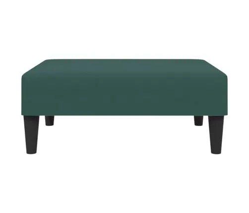 Divdaļīgs Dīvānu Komplekts Ar Spilveniem, Tumši Zaļš Samts Vidaxl