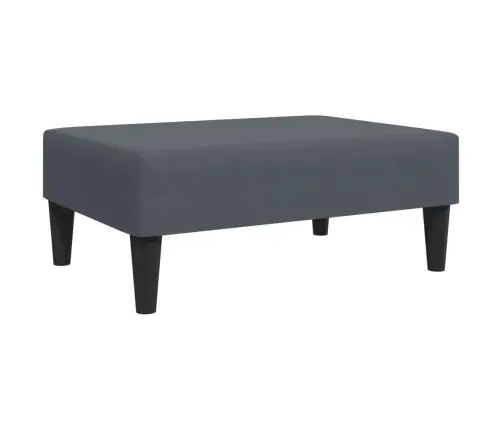 Divdaļīgs Dīvānu Komplekts, Tumši Pelēks Samts Vidaxl