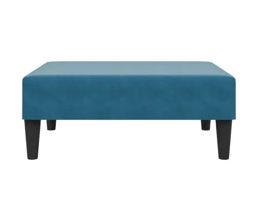 Divdaļīgs Dīvānu Komplekts, Zils Samts Vidaxl