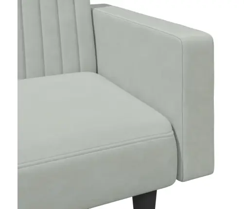 2-Osaline Diivanikomplekt, Helehall, Samet