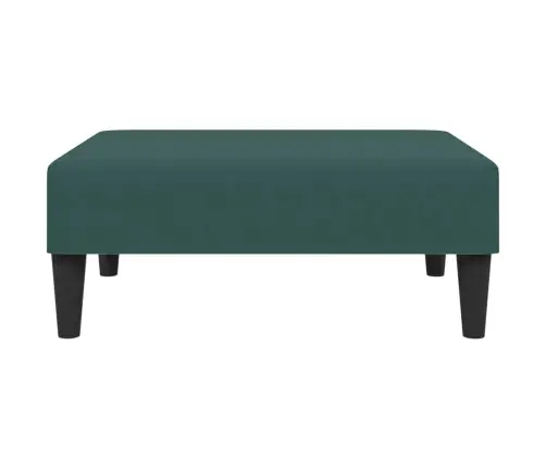 Divdaļīgs Dīvānu Komplekts, Tumši Zaļš Samts Vidaxl