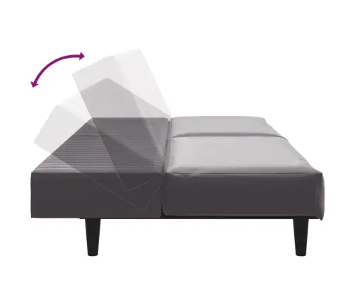 2-Osaline Diivanikomplekt, Hall, Kunstnahk