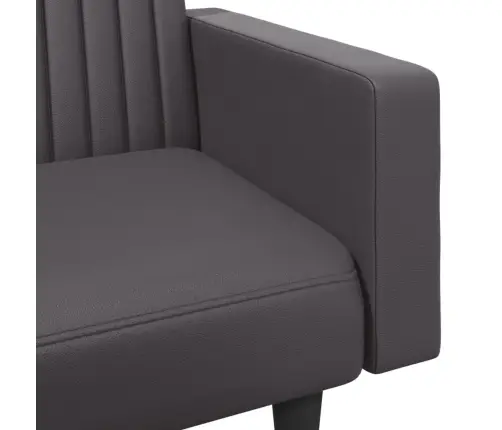 2-Osaline Diivanikomplekt, Hall, Kunstnahk