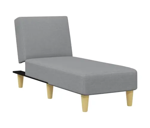 Divdaļīgs Dīvānu Komplekts, Gaiši Pelēks Audums Vidaxl