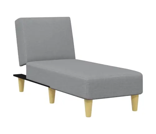 Divdaļīgs Dīvānu Komplekts, Gaiši Pelēks Audums Vidaxl