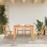 Sulankstomos Bistro Kėdės, 4Vnt., Akacijos Medienos Masyvas