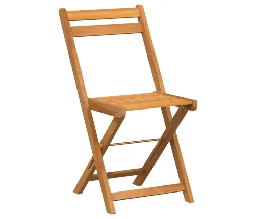 Saliekami Bistro Krēsli, 8 Gab., Akācijas Masīvkoks Vidaxl