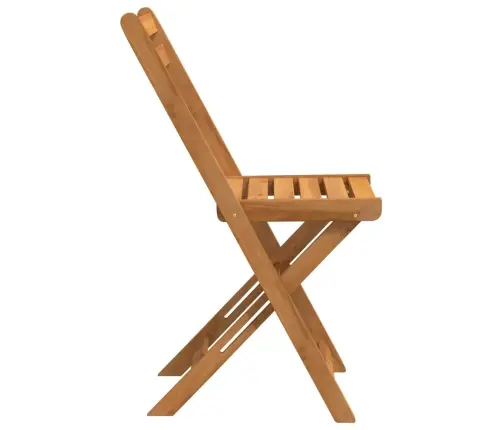 Saliekami Bistro Krēsli, 8 Gab., Akācijas Masīvkoks Vidaxl