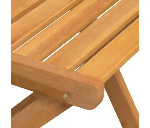 Saliekami Bistro Krēsli, 8 Gab., Akācijas Masīvkoks Vidaxl