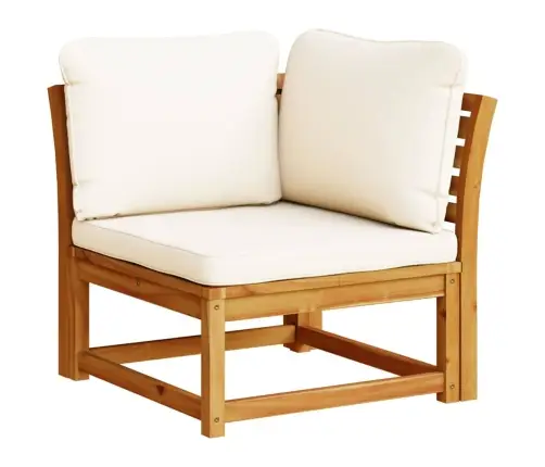 3-Osaline Aiamööbli Komplekt Patjadega, Akaatsiapuit Vidaxl