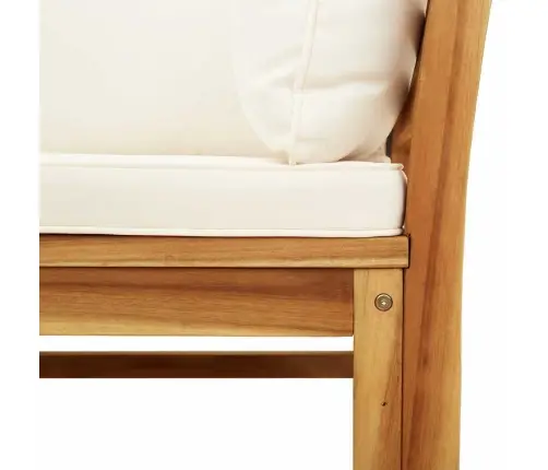 9-Daļīgs Dārza Atpūtas Mēbeļu Komplekts Ar Matračiem, Akācija Vidaxl