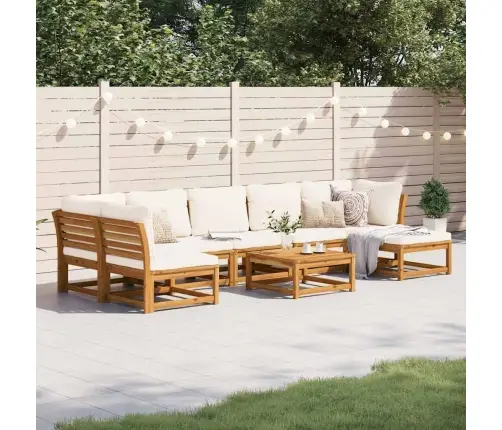 Sodo Komplektas Su Pagalvėlėmis, 8 Dalių, Akacijos Masyvas