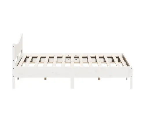 Lovos Rėmas Be Čiužinio, Baltas, 180X200cm Pušies Masyvas