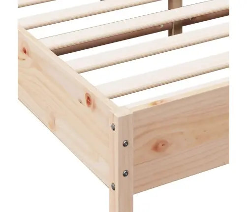 Lovos Rėmas Be Čiužinio, 160X200cm Pušies Medienos Masyvas