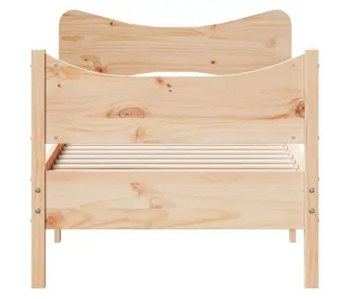 Lovos Rėmas Su Be Čiužinio, 75X190cm Pušies Masyvas