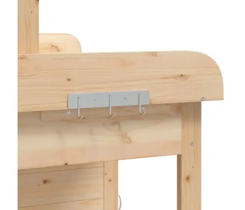 Sodinimo Stalas Su Spintele, 110,5X45X124,5cm Eglės Masyvas