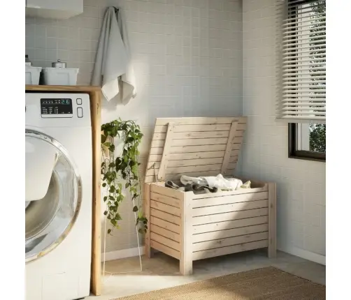 Daiktadėžė Su Ratukais Rana, 80X49X54cm Pušies Masyvas