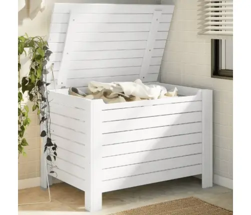 Kaanega Hoiukast "Rana" Valge, 100 X 49 X 54 cm Männipuit