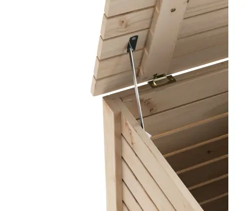 Veļas Kaste Ar Riteņiem Rana, 45X45X64 Cm, Priedes Koks Vidaxl