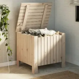 Uzglabāšanas Kaste Ar Vāku Rana, 60X49X54 Cm, Priede Vidaxl