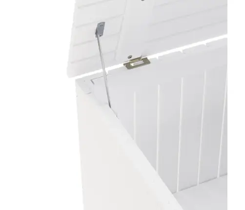 Uzglabāšanas Kaste Ar Vāku Rana, Balta, 80X49X54 Cm, Priede Vidaxl