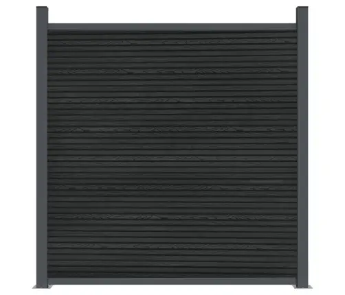 Tvoros Segmentas, Pilkos Spalvos, 180X186cm Wpc