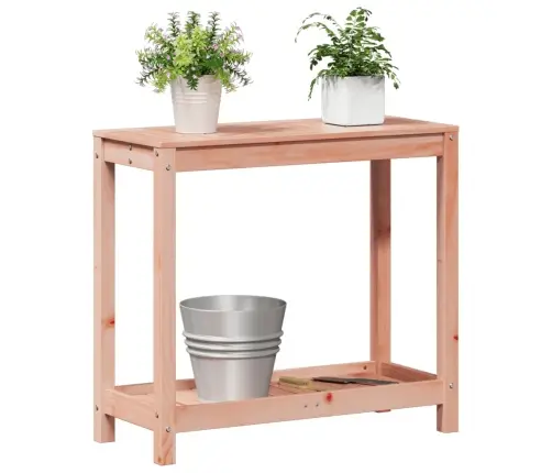 Stādīšanas Galds Ar Plauktu, 82,5X35X75 Cm, Egles Masīvkoks Vidaxl