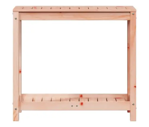 Stādīšanas Galds Ar Plauktu, 82,5X35X75 Cm, Egles Masīvkoks Vidaxl