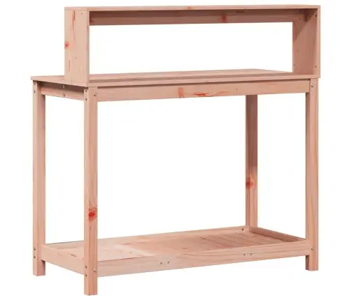 Stādīšanas Galds Ar Plauktiem, 108X50X109,5 Cm, Egles Masīvkoks Vidaxl