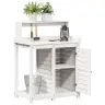 Stādīšanas Galds Ar Plauktiem, Balts, 82,5X50X109,5 Cm, Priede Vidaxl Stādīšanas Galds Ar Plauktiem, Balts, 82,5X50X109,5 Cm, Priede Vidaxl