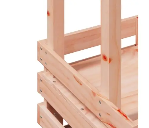 Āra Bāra Galds Ar Jumtu, 112,5X57X195,5 Cm, Masīvkoks Vidaxl