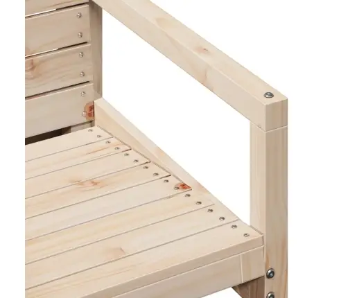 Dārza Krēsls, 57,5X63X76 Cm, Priedes Masīvkoks Vidaxl