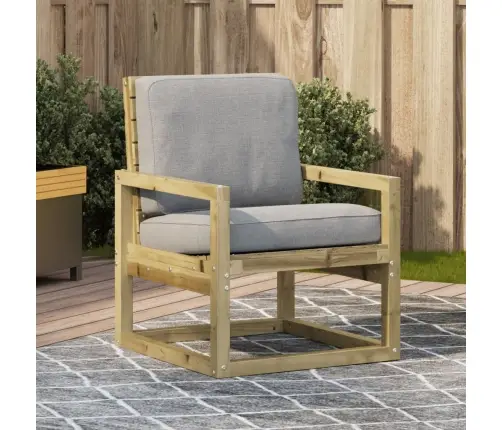 Sodo Kėdė, 57,5X63X76cm Impregnuota Pušies Mediena