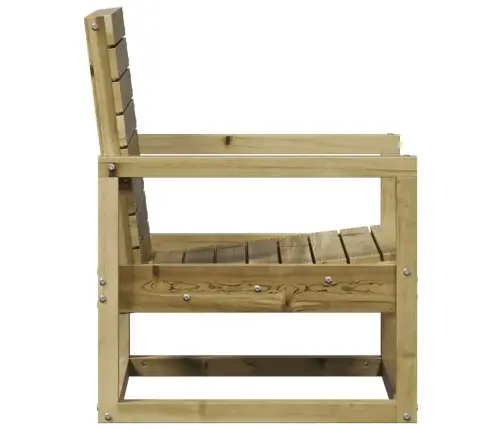 Sodo Poilsio Baldų Komplektas, 3 Dalių, Impregnuota Pušis